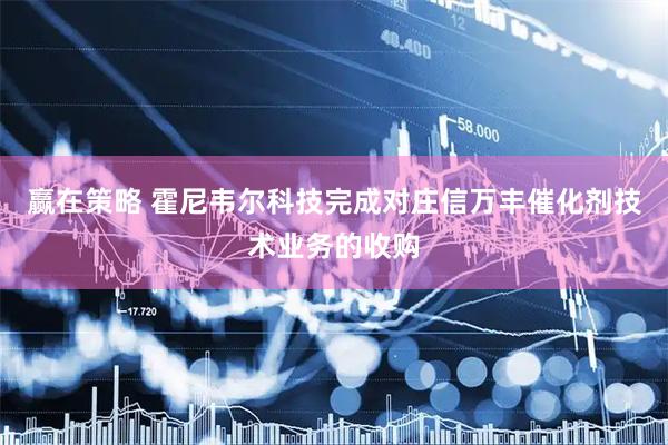 赢在策略 霍尼韦尔科技完成对庄信万丰催化剂技术业务的收购